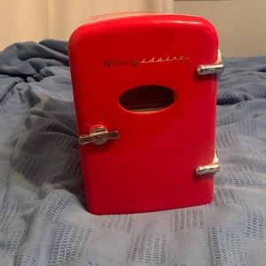 Red Mini Frigidaire Fridge